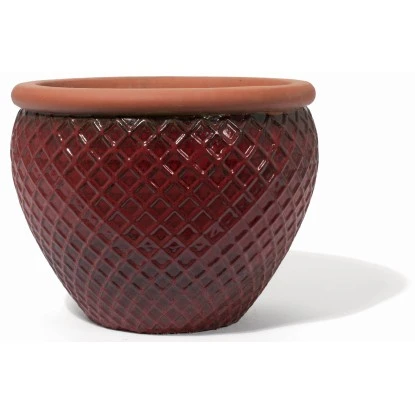 Kirschke Pflanzgefäß Farmhouse Shed 20 Cm Washed Red 3 Kirschke Pflanzgefäß Farmhouse Shed 20 Cm Washed Red