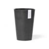 Ecopots Vase Pisa Dunkelgrau 17,5 Cm X 3 Cm -Gartenpflege Geschäft 012100 Pisa17.5DarkGrey 00
