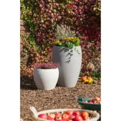 Scheurich Pflanzgefäß Lineo High Ø 39 Cm Schwarz Granit -Gartenpflege Geschäft 1178797 4357 283 54 4