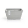 Ecopots Pflanzschale Berlin Quadratisch Weißgrau 41 Cm X 18 Cm -Gartenpflege Geschäft 12100 Berlin40WhiteGrey 00