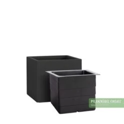 Pflanzwerk® Pflanzkübel Cube 30 Cm X 34 Cm X 34 Cm Anthrazit -Gartenpflege Geschäft 145538 11001500 5
