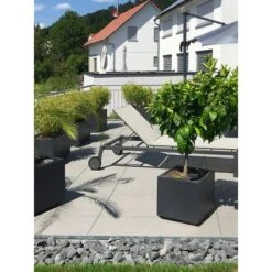 Pflanzwerk® Pflanzkübel Cube 30 Cm X 34 Cm X 34 Cm Anthrazit -Gartenpflege Geschäft 145538 11001500 6
