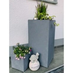 Pflanzwerk® Pflanzkübel Tower 50 Cm X 23 Cm X 23 Cm Grau 13 Pflanzwerk® Pflanzkübel Tower 50 Cm X 23 Cm X 23 Cm Grau -Gartenpflege Geschäft 145648 11001500 6