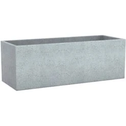Scheurich Pflanzgefäß C-Cube Long 80 Cm Stony Grey
