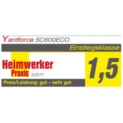 Yardforce MähroboterSC 600 ECO -Gartenpflege Geschäft 151067 3299 3