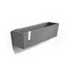 Ecopots Pflanztopf Manhattan Wall L Grau 55 Cm X 15 Cm
