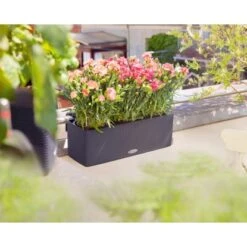 Lechuza Pflanzgefäß Cube Color Triple 40 Cm X 14 Cm X 14 Cm Schiefergrau -Gartenpflege Geschäft 262642 4186 3