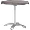 Klapptisch Maestro Ø 90 Cm Rund Silber-Tempera -Gartenpflege Geschäft 274397 3271 1