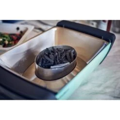 Enders®Holzkohle-Tischgrill Aurora Mirror Copper Raucharm Mit LED-Ambientelich -Gartenpflege Geschäft 284194 3795 5