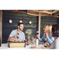 Enders®Holzkohle-Tischgrill Aurora Mirror Gold Raucharm Mit LED-Ambientelicht -Gartenpflege Geschäft 284195 3795 3 1