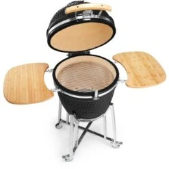 Buschbeck Keramik-Ofen Kamado Schwarz -Gartenpflege Geschäft 294942 4224 5