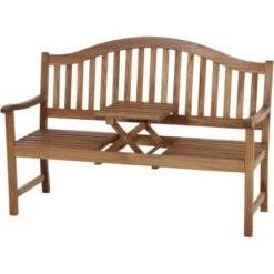 Gartenpflege Geschäft 18 Siena Garden Pisa 3-Sitzer Bank Geölt Gestell Akazienholz FSC®