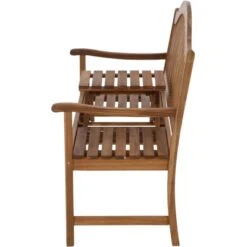 Siena Garden Pisa 3-Sitzer Bank Geölt Gestell Akazienholz FSC® -Gartenpflege Geschäft 316656 L19597 3