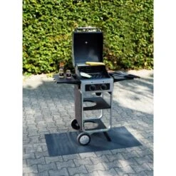 Wenko Spritzschutzmatte Suma 120 Cm X 60 Cm Wasserfest Und Abwischbar Schwarz -Gartenpflege Geschäft 4008838383100 1068 08