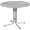 Acamp Tisch Piazza Ø 80 Cm Platin-Cemento 2 Acamp Tisch Piazza Ø 80 Cm Platin-Cemento -Gartenpflege Geschäft 4013556566841 4569 01