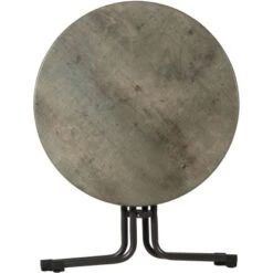 Acamp Tisch Piazza Ø 80 Cm Platin-Cemento -Gartenpflege Geschäft 4013556566841 4570 02