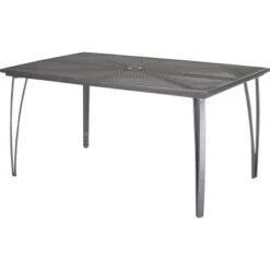 Gartentisch Sacramento II Rechteckig Stahl 153 Cm X 96 Cm