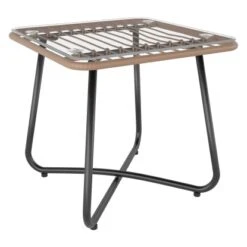 Balkonmöbel-Set Willmar 3-teilig Polyrattan Beige -Gartenpflege Geschäft 4048124997611 S 03