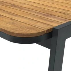 Lounge-Set Olary 4-teilig Akazienholz Schwarz -Gartenpflege Geschäft 4048126617562 100