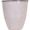 Metall-Vase Ø 32 Cm X 37 Cm Hellgrau -Gartenpflege Geschäft 456273 1316 1