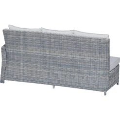 Lounge-Set Mit Esstisch Vermont 5-teilig Polyrattan Links Wave Cliff -Gartenpflege Geschäft 48124987216 S09 101120 neu