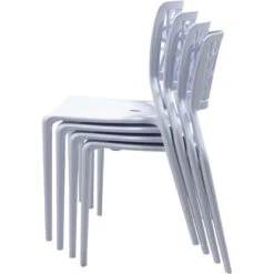 Veba Stapelstuhl Webb Weiß -Gartenpflege Geschäft 520279 11006600 3