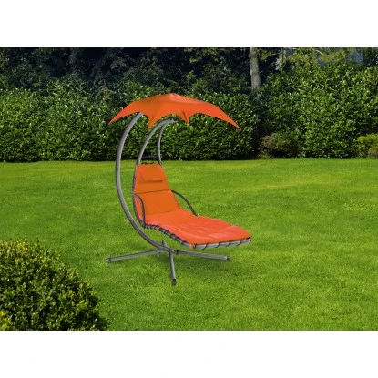 Schwingliege Palmdale Mit Sonnendach Aus Textilen Terracotta 4 Schwingliege Palmdale Mit Sonnendach Aus Textilen Terracotta – Bild 2