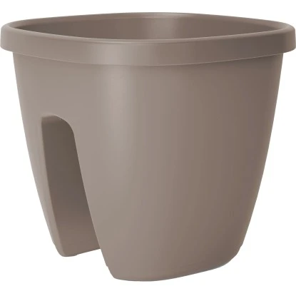 Poetic Geländertopf City Taupe Ø 30cm 3 Poetic Geländertopf City Taupe Ø 30cm