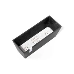 Ecopots Pflanztopf Bruges Dunkelgrau 45 Cm X 17 Cm -Gartenpflege Geschäft 5WaterreservoirDarkGrey 20 1