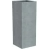Scheurich Pflanzgefäß C-Cube High Ø 26 Cm Stony Grey -Gartenpflege Geschäft 6044762 4357 240 70 1