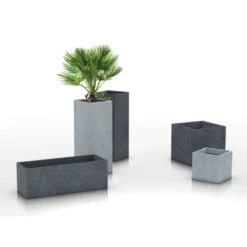 Scheurich Pflanzgefäß C-Cube High Ø 26 Cm Stony Grey 11 Scheurich Pflanzgefäß C-Cube High Ø 26 Cm Stony Grey -Gartenpflege Geschäft 6044762 4357 240 70 2