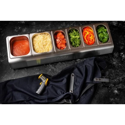 Ooni Pizzabelag-Station Schwarz-Edelstahl 9 Ooni Pizzabelag-Station Schwarz-Edelstahl – Bild 7