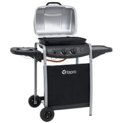 Tepro Gasgrill Fremont 112 X 96,5 X 52 Cm (B X H X T) Schwarz/Silber 18 Tepro Gasgrill Fremont 112 X 96,5 X 52 Cm (B X H X T) Schwarz/Silber -Gartenpflege Geschäft 660817 2400 Fremont 04
