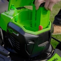 Greenworks Akku-Rasenmäher GD40LM46SP 40 V Solo -Gartenpflege Geschäft 6952909031385 2508 A 6