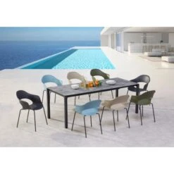 Best Stapelsessel Luna 56 Cm X 58 Cm 78 Cm Anthrazit/Anthrazit -Gartenpflege Geschäft 719779 3271 05