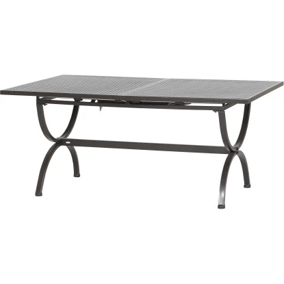 MBM Ausziehtisch Romeo Schmiedeeisen 165/215 Cm X 100 Cm Marone 3 MBM Ausziehtisch Romeo Schmiedeeisen 165/215 Cm X 100 Cm Marone