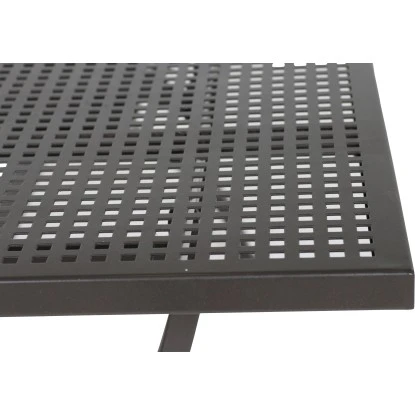 MBM Ausziehtisch Romeo Schmiedeeisen 165/215 Cm X 100 Cm Marone 7 MBM Ausziehtisch Romeo Schmiedeeisen 165/215 Cm X 100 Cm Marone – Bild 5