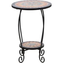 Siena Garden Blumenständer Prato Eisen 41 Cm X 41 Cm X 59 Cm Schwarz Mosaik 14 Siena Garden Blumenständer Prato Eisen 41 Cm X 41 Cm X 59 Cm Schwarz Mosaik -Gartenpflege Geschäft 720914 1346 02