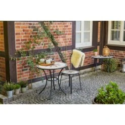 Siena Garden Stapelsessel Stella Eisen 40,5 Cm X 42 Cm X 95 Cm Schwarz Mosaik -Gartenpflege Geschäft 720939 1346 11