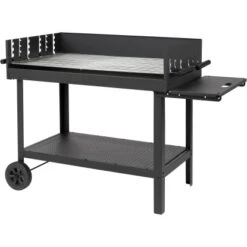Tepro Atlanta-Holzkohlen Grillwagen Schwarz 7 Tepro Atlanta-Holzkohlen Grillwagen Schwarz -Gartenpflege Geschäft 769354 2400 03