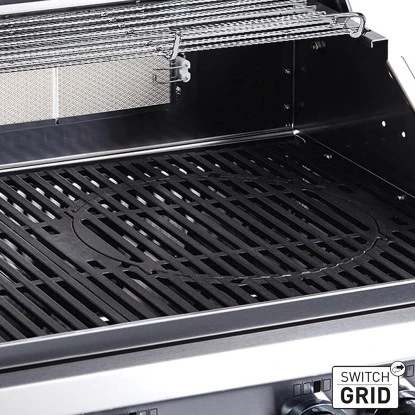 Enders Gasgrill Kansas Pro 3 SIK Turbo Mit 3 Brennern Und Seitenkocher 7 Enders Gasgrill Kansas Pro 3 SIK Turbo Mit 3 Brennern Und Seitenkocher – Bild 5