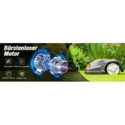 Yard Force Mähroboter SA650B Für Mähflächen Bis 650 M² Mit Bluetooth App -Gartenpflege Geschäft 8573677 2254 9