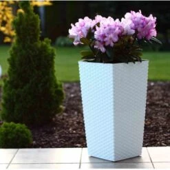 Siena Garden Pflanzgefäß Modern Paris Weiß 40x40x75,3 Cm 11 Siena Garden Pflanzgefäß Modern Paris Weiß 40x40x75,3 Cm -Gartenpflege Geschäft 8630428 1346 4
