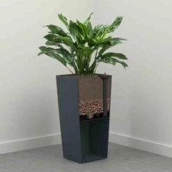 Siena Garden Pflanzgefäß Modern Nizza Graphit 35x35x68,0 Cm 11 Siena Garden Pflanzgefäß Modern Nizza Graphit 35x35x68,0 Cm -Gartenpflege Geschäft 8630808 1346 3