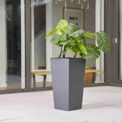 Siena Garden Pflanzgefäß Modern Nizza Graphit 35x35x68,0 Cm 12 Siena Garden Pflanzgefäß Modern Nizza Graphit 35x35x68,0 Cm -Gartenpflege Geschäft 8630808 1346 4