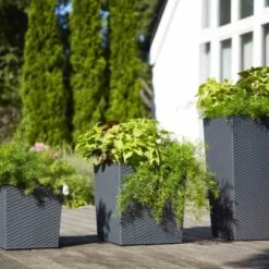 Siena Garden Pflanzgefäß Modern Nizza Graphit 35x35x68,0 Cm 14 Siena Garden Pflanzgefäß Modern Nizza Graphit 35x35x68,0 Cm -Gartenpflege Geschäft 8630808 1346 6