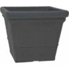 Siena Garden Pflanzgefäß Mila Anthrazit 40x40x34 Cm -Gartenpflege Geschäft 8632804 1346 1