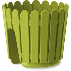 Gartenpflege Geschäft 6 Emsa Poétic Landhaus Original Geländertopf Ø 30 Cm Dunkelgrün