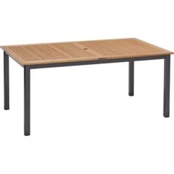 Gartentisch Bonlee Rechteckig FSC®-Holz Braun 166 Cm X 90 Cm
