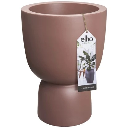 Elho Blumentopf Pure Coupe Ø 34,9 Cm Rosé-Braun 3 Elho Blumentopf Pure Coupe Ø 34,9 Cm Rosé-Braun